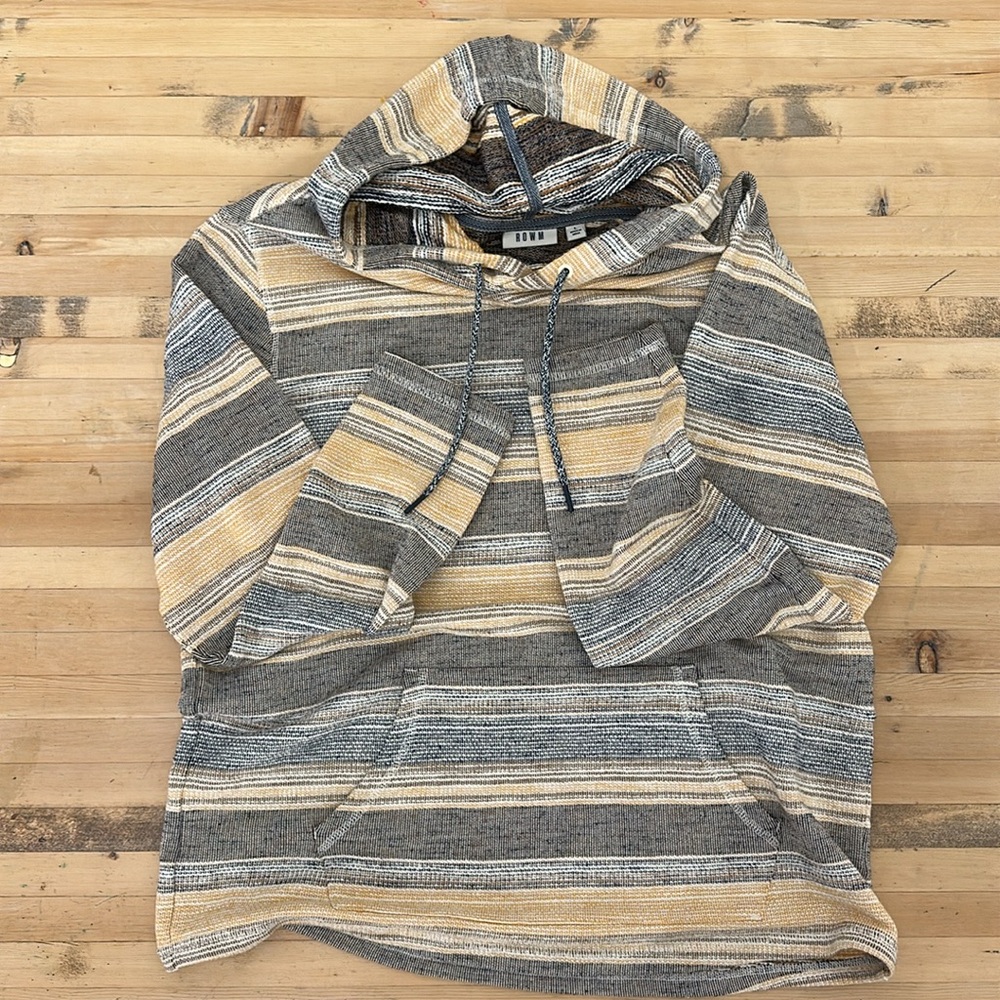 ROWM Men’s Lightweight Hoodie, Size Large